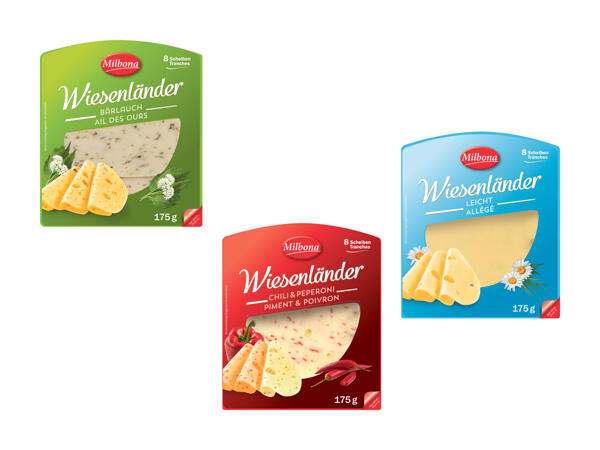 Fromage Wiesenländer en tranches