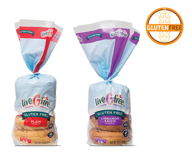 liveGfree Gluten Free Bagels