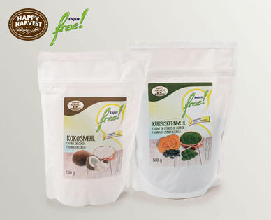 ENJOY FREE!/HAPPY HARVEST Spezialmehle, glutenfrei