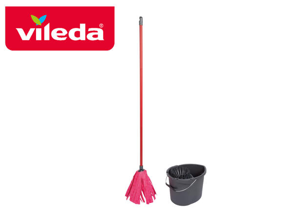 Vileda Supermocio Wring & Go Mop & Bucket Set