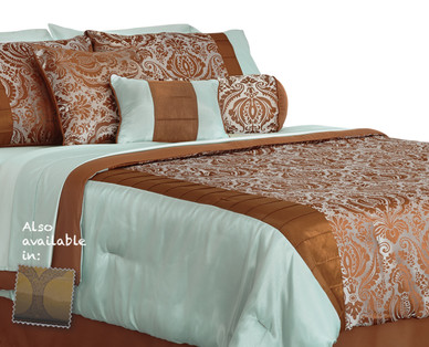 Huntington Home Queen or King 7-Piece Bedding Set