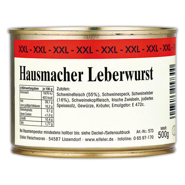 XXL Hausmacher Wurst Spezialität
