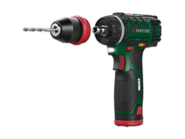 Akku-Bohrschrauber-Set, 12 V