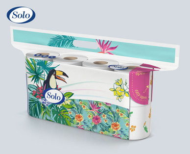 SOLO Toilettenpapier Jungle Mood Design