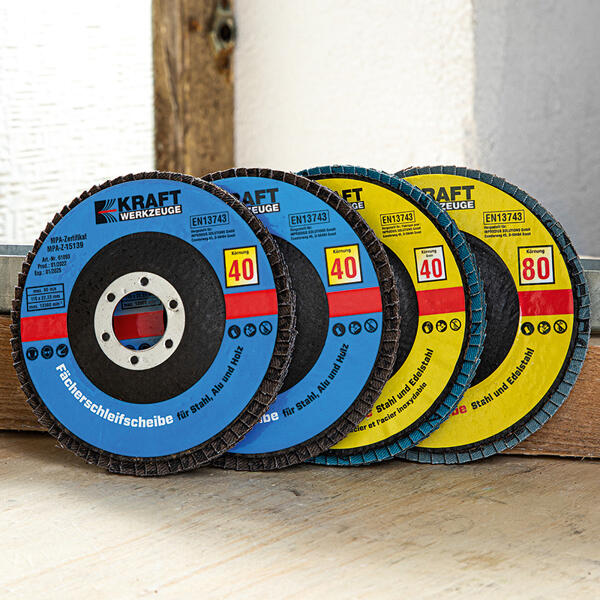 Fächerscheiben-Set 4tlg.