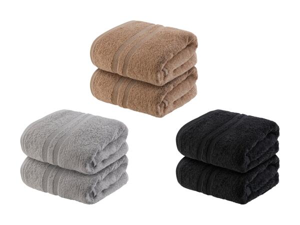 Serviette(s) de toilette éponge, serviette