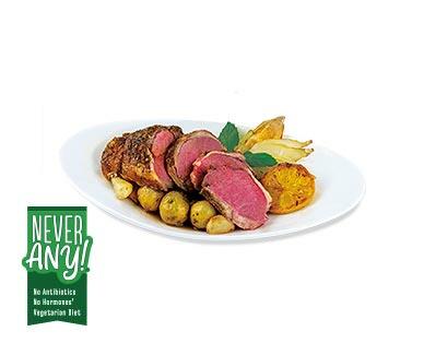 Never Any! Fresh Boneless Lamb Loin Roast