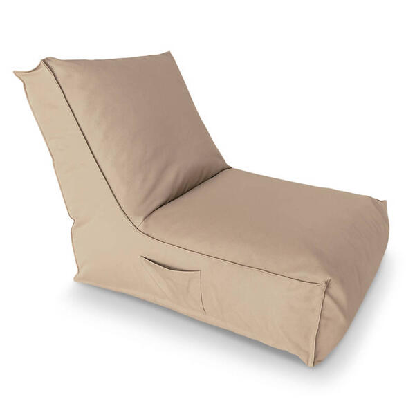 BELAVI Lit d'extérieur, beige