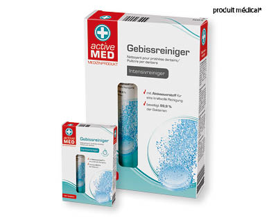 Nettoyants pour prothèses dentaires ACTIVE MED
