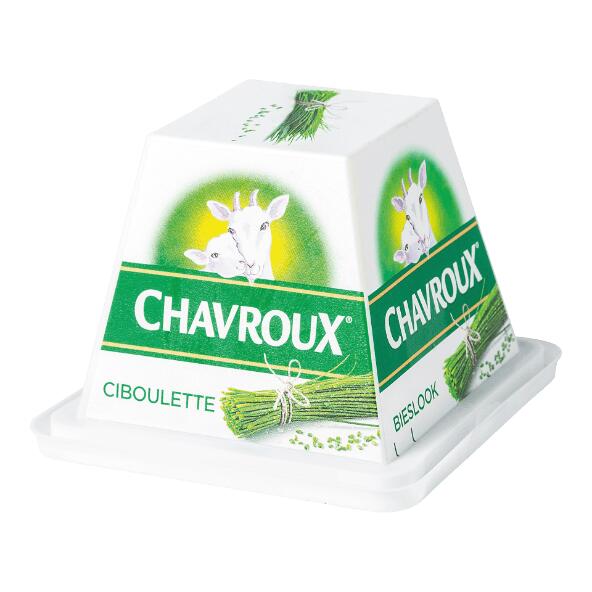 CHAVROUX(R) 				Fromage de chèvre à la ciboulette