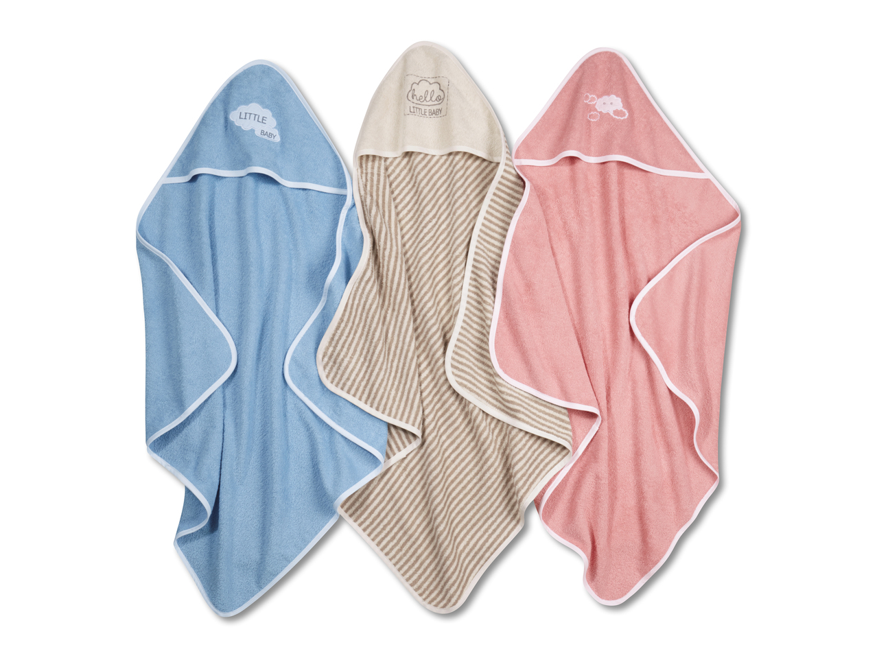 Sortie de bain à capuche pour bébé