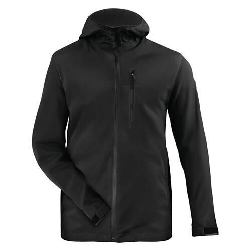 Men's Rain Jacket - Black, M