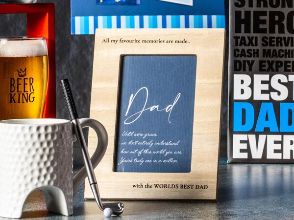 Father's Day Wooden Frame