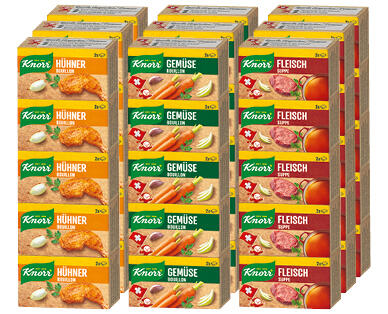 KNORR(R) 
 TRIO DE CUBES DE BOUILLON