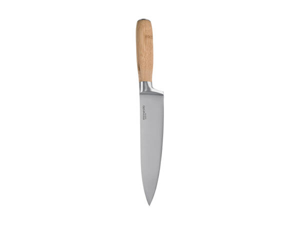Knives with Bamboo or Stainless Steel Handle