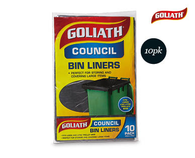 Council Bin Liners 10pk