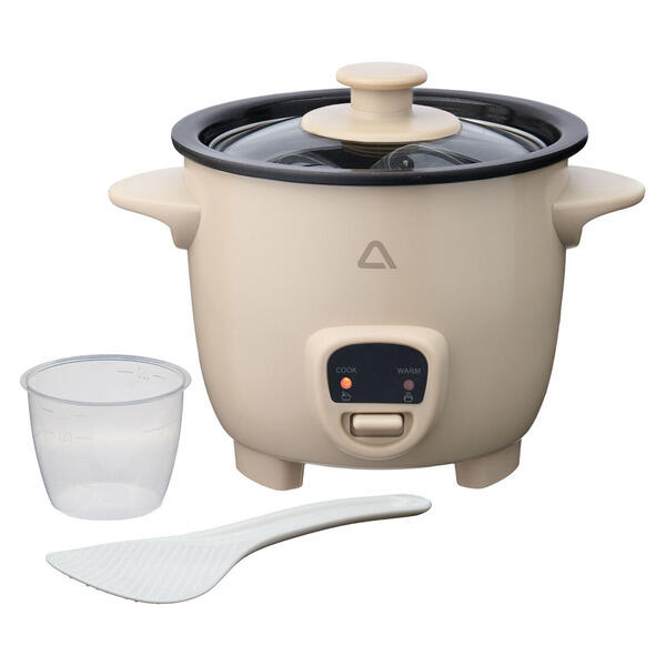 Ambiano Gray 2 Cup Rice Cooker
