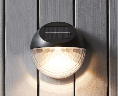 Solar Gutter or Fence Light 2pk