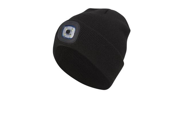 LED beanie hat with led front light