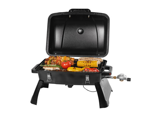 Bordsgrill, gas