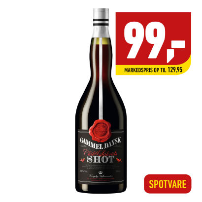 GAMMEL DANSK 
Chili & lakrids shot