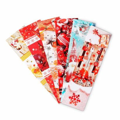 Sacs cadeau pour bouteille, 6 pcs