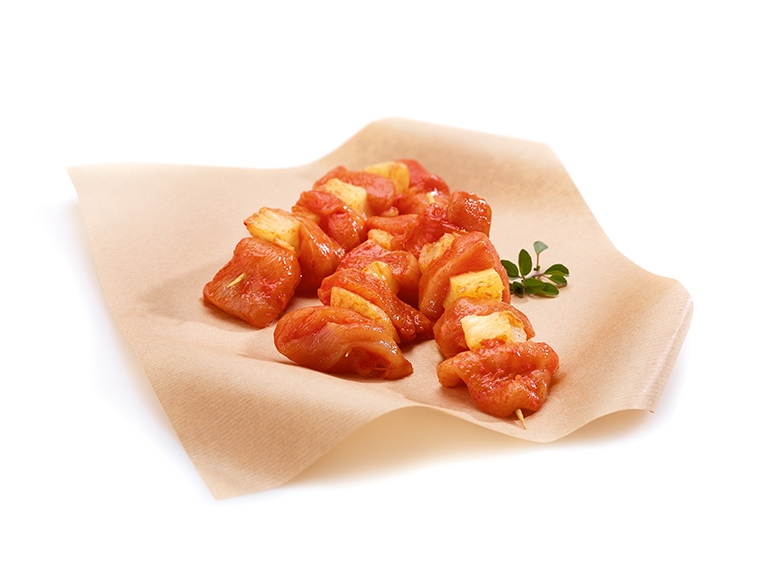 Brochettes de poulet