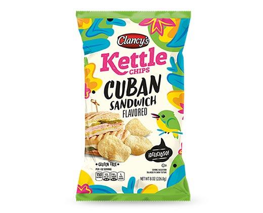 Clancy's 
 Nashville Hot Chicken or Cuban Sandwich Kettle Chips