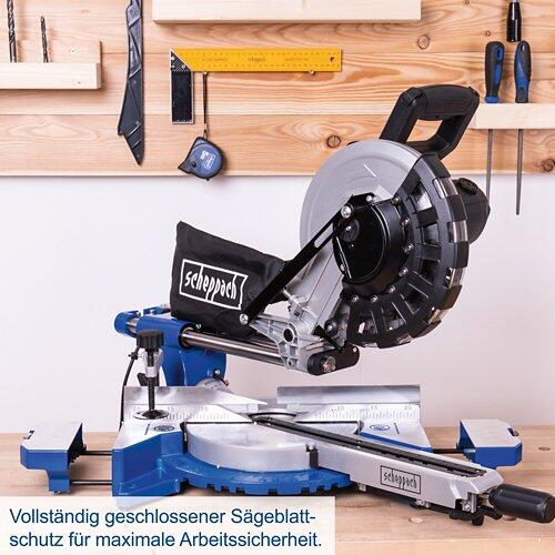 SCHEPPACH Kapp-, Zug- und Gehrungssäge HM254
