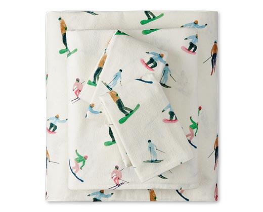 Huntington Home Queen Flannel Sheets