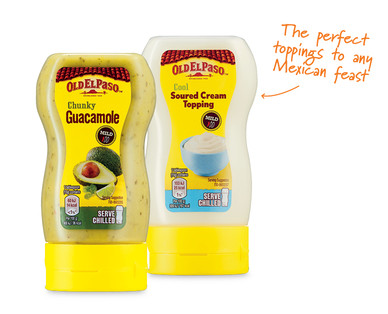 Guacamole/Soured Cream
