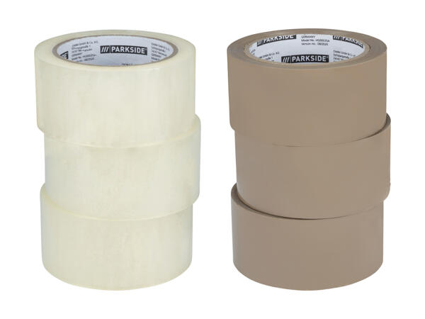 Ruban adhésif pour cartons, lot de 3
