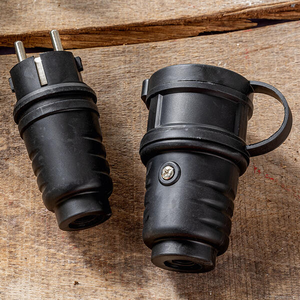 Stecker / Kupplung 2er-Set