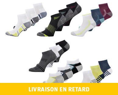 CRANE(R) 
 CHAUSSETTES DE FITNESS POUR FEMMES/HOMMES