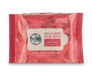 Gentle Cleansing Facial Wipes 25pk
