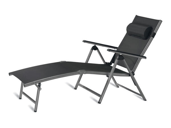 Livarno Home Aluminium Sunlounger
