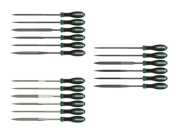 Set de limes à clé, 6 pcs.