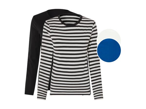 Långärmad tröja, 2-pack