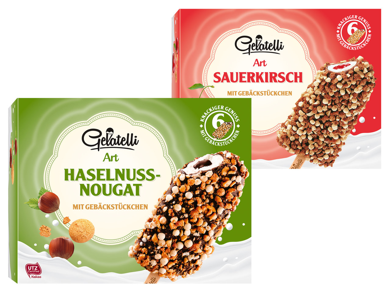 GELATELLI Knusper-Stieleis