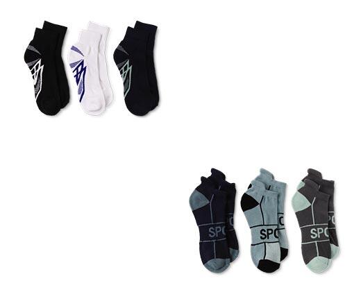 Crane 
 Men's or Ladies' Fitness Socks 3-Pack