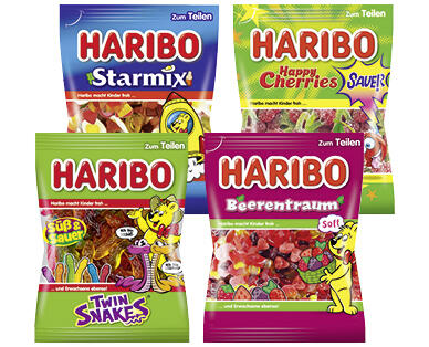 HARIBO 
 CARAMELLE GOMMOSE ALLA FRUTTA