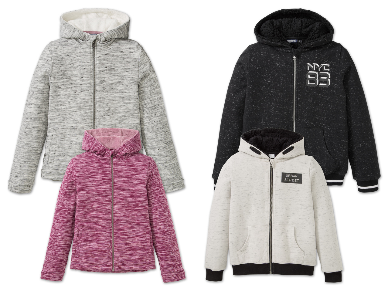 PEPPERTS(R) Kinder Teddyfleecejacke1