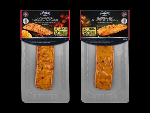 Saumon à la flamme