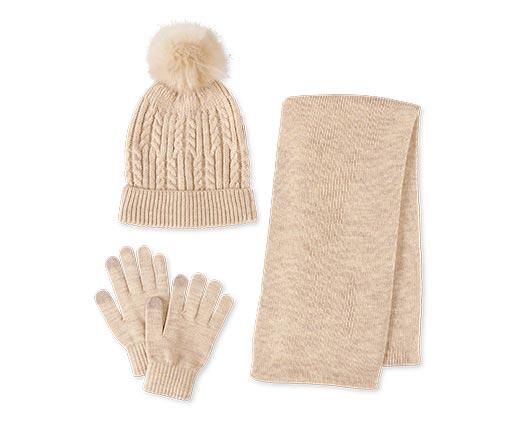 Serra Ladies 3 Piece Hat, Glove, and Scarf Set