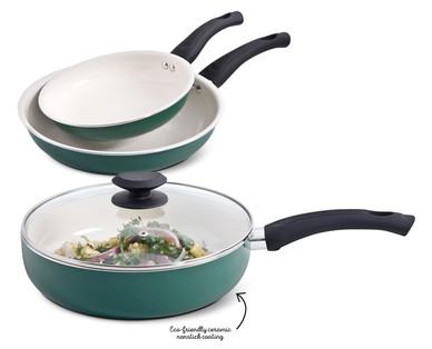 Crofton 8" and 10" Fry Pan Set or 10.25" Sauté Pan With Lid