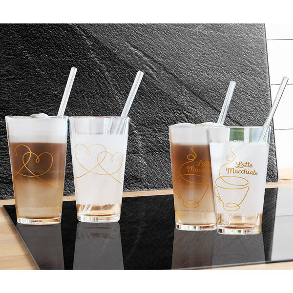 Latte Macchiato-Gläser 2er-Set