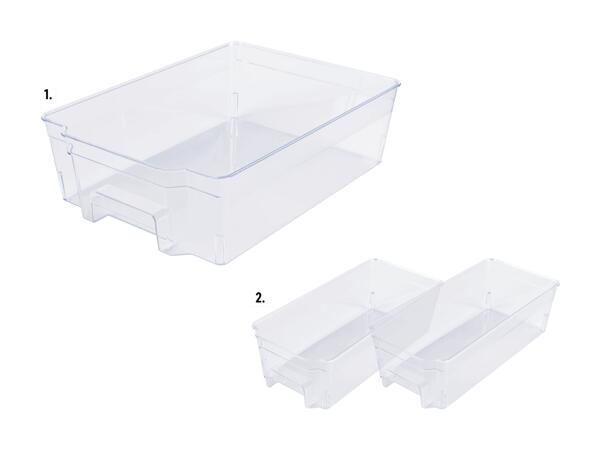 Organizer da frigorifero/set organizer da frigorifero