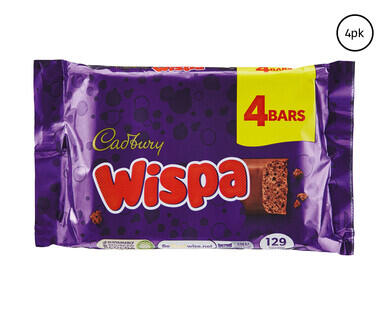 Assorted Cadbury British Bars 4pk/94.8g-149.2g 