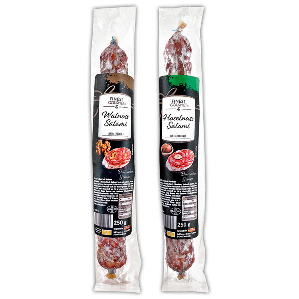 Walnuss-/ Haselnuss-Salami