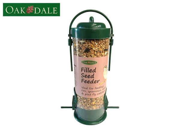 Oakdale Filled Bird Seed Feeder